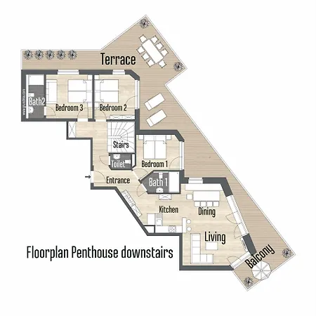 Penthouse Alpendorf St. Johann im Pongau